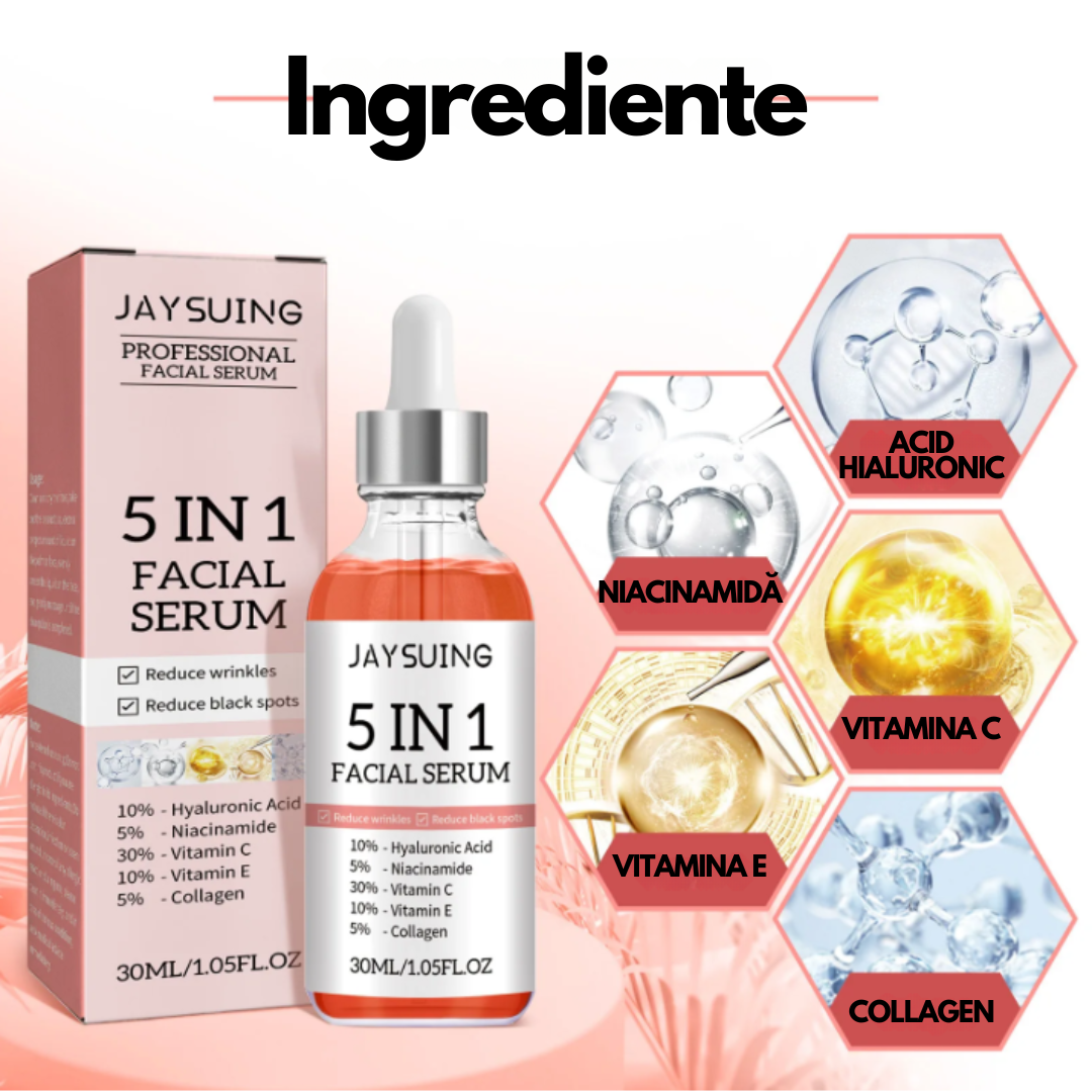 Ser Facial Anti-Pete cu Niacinamidă 5%