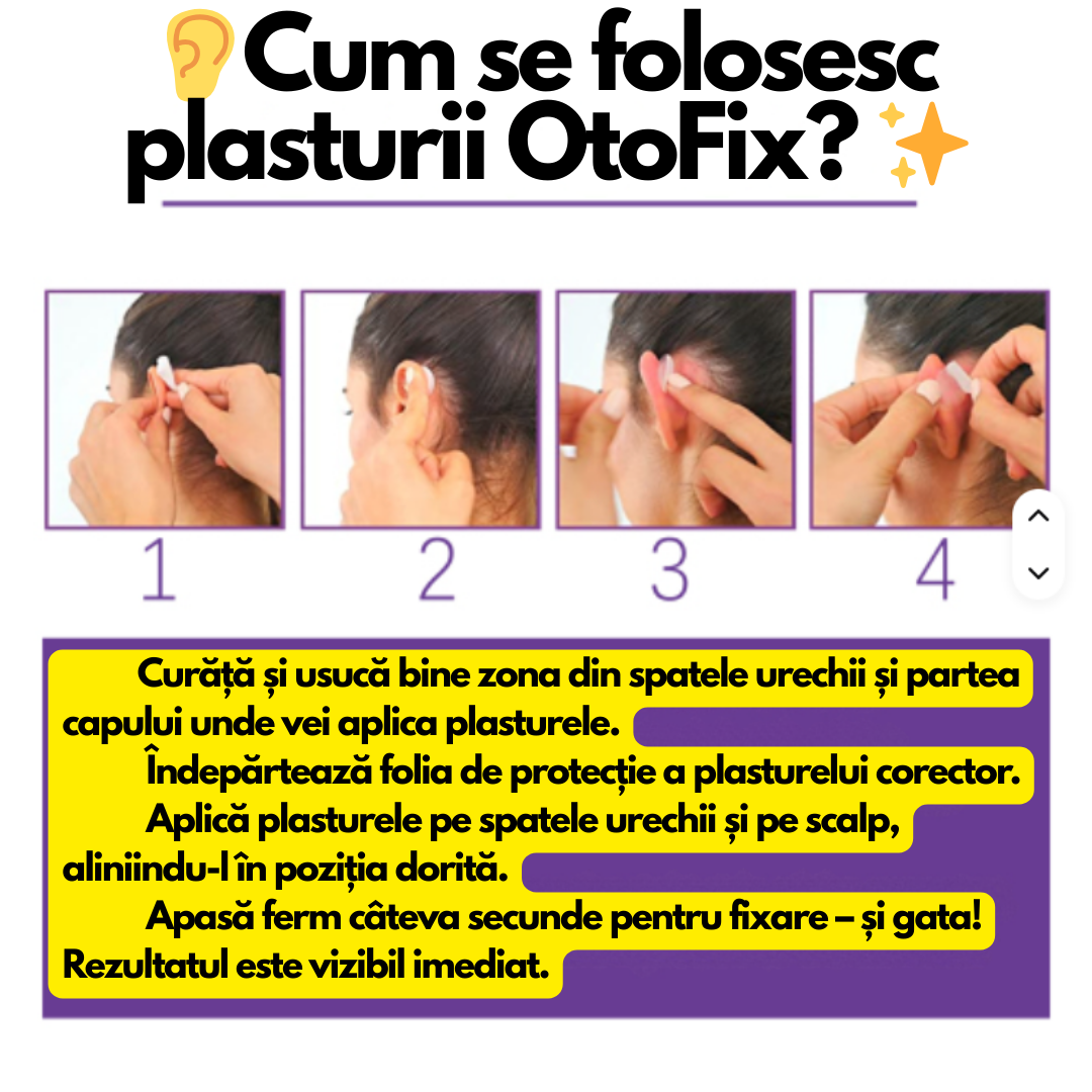 👂OtoFix – Plasturi Corectori pentru Urechi