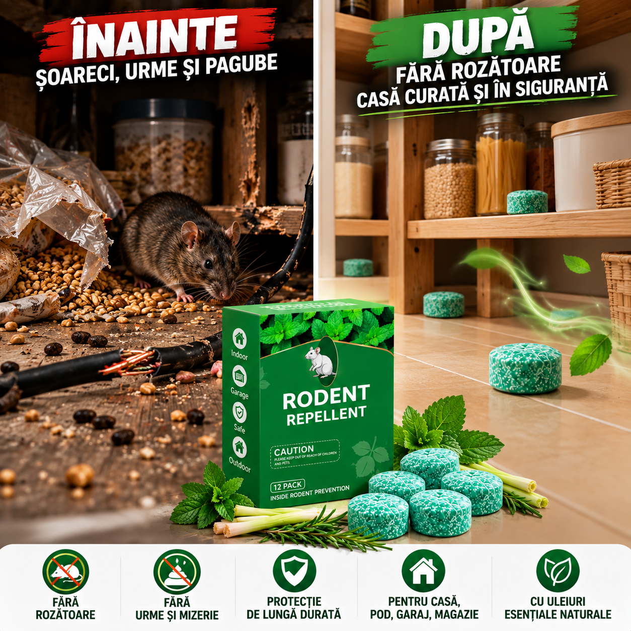 RoDent™ – Bile Anti-Șoareci și Șobolani