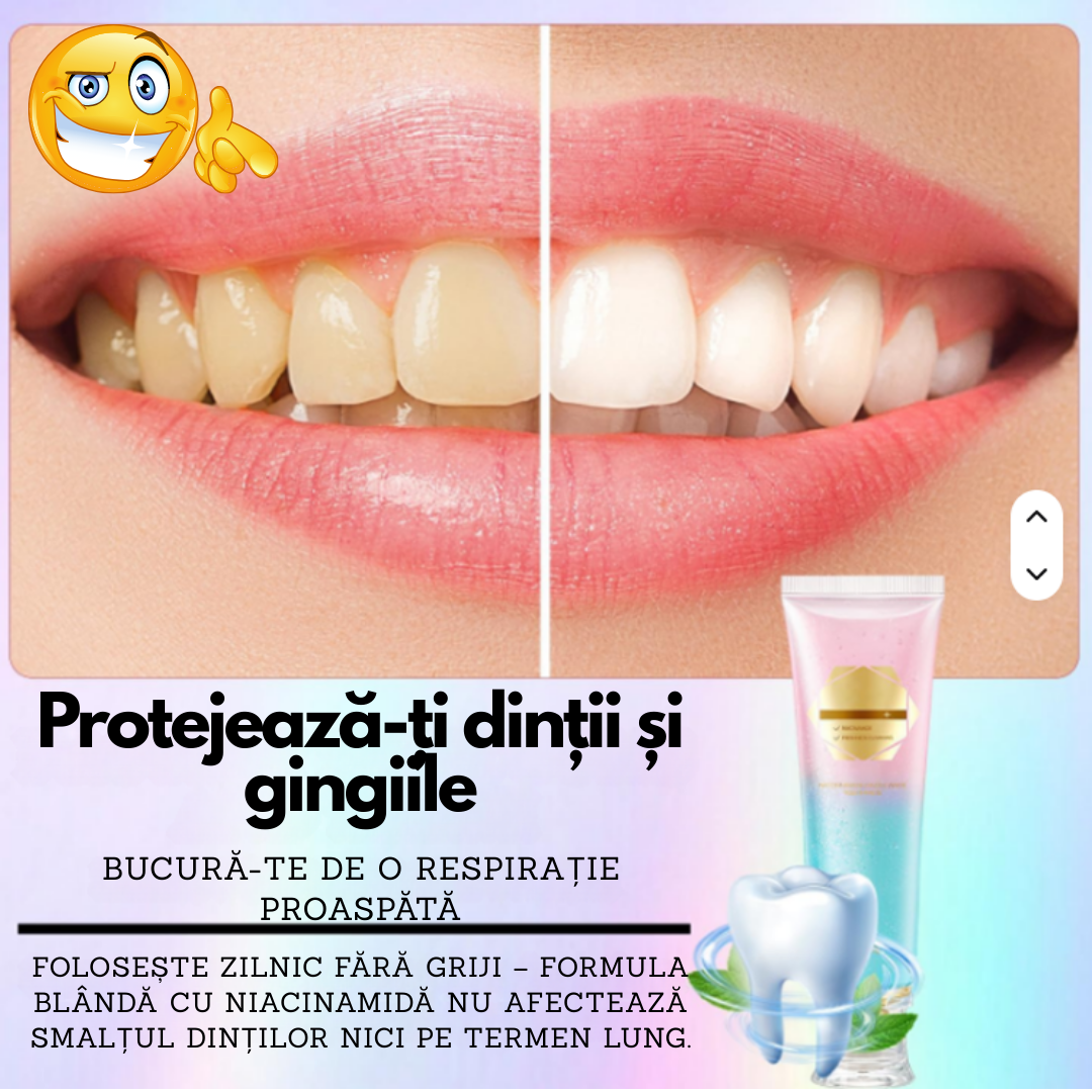 BrightWhite – Pastă de dinți cu Niacinamidă
