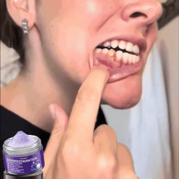 PurpleDent – Pudră Minerală Revoluționară pentru Albirea Dinților